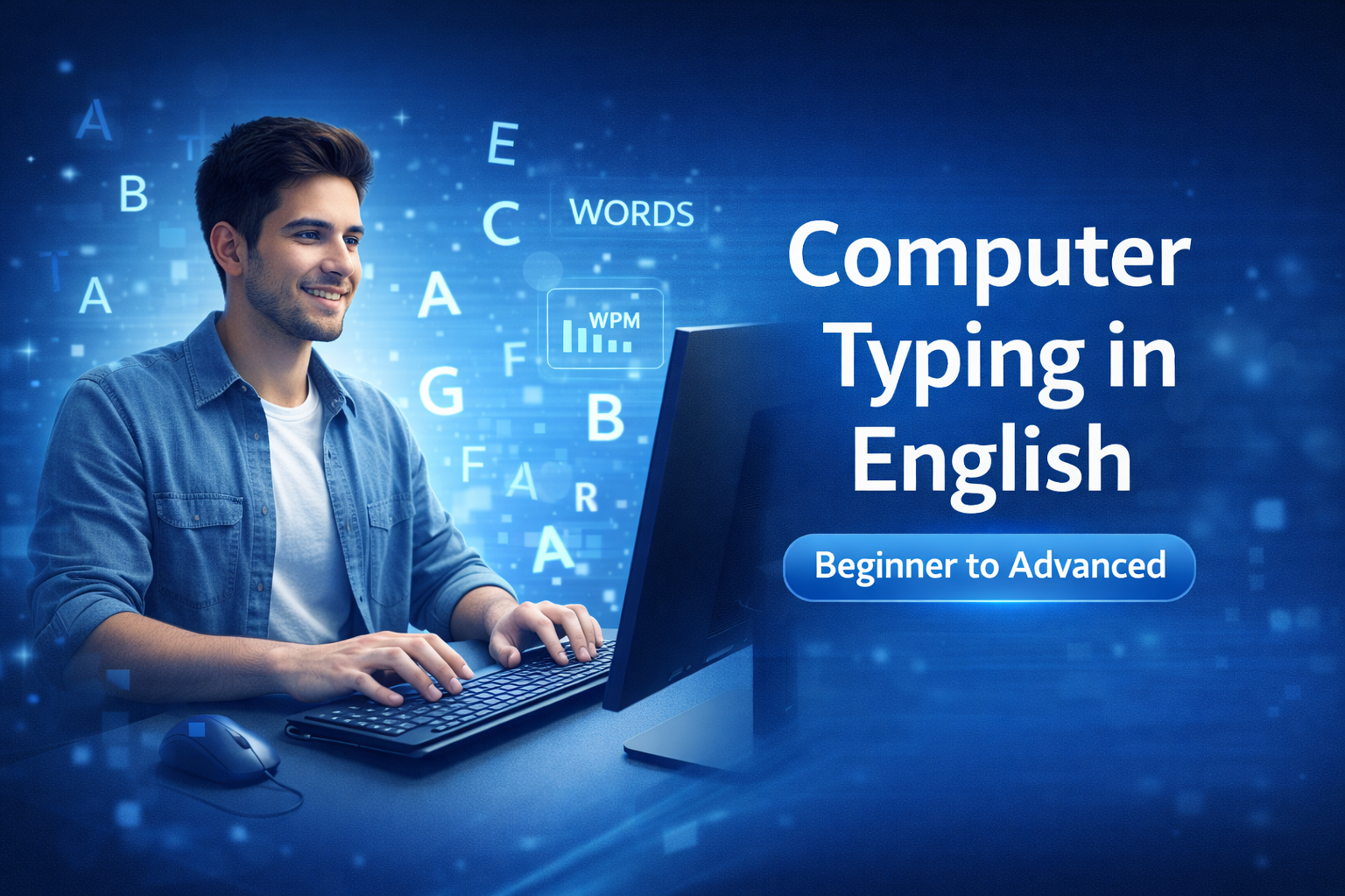 Computer Typing in  English