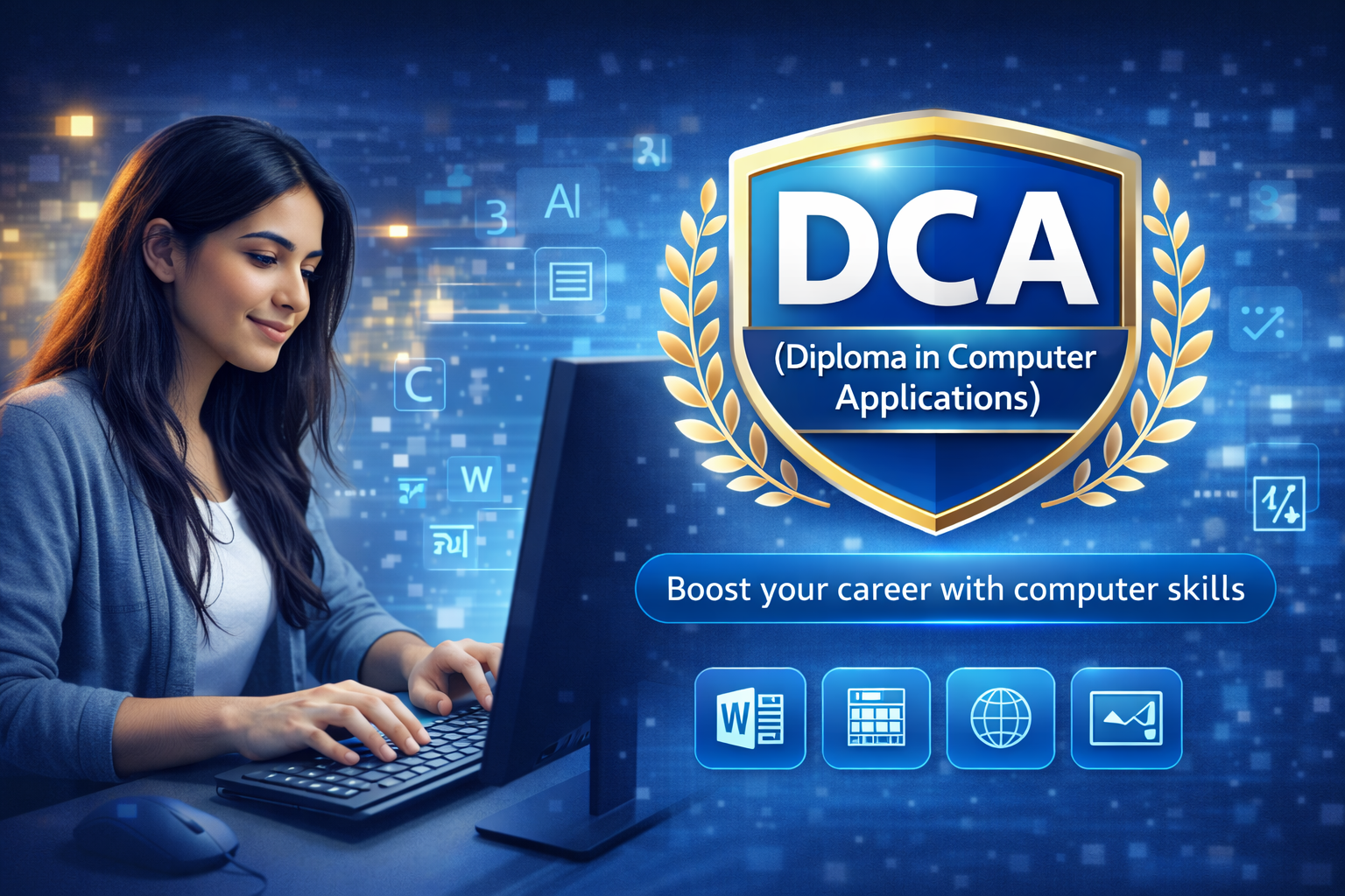 DCA (Diploma in Computer Applications)